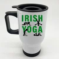 Irish Yoga St Patrick's Day Poster for Sale by franktact