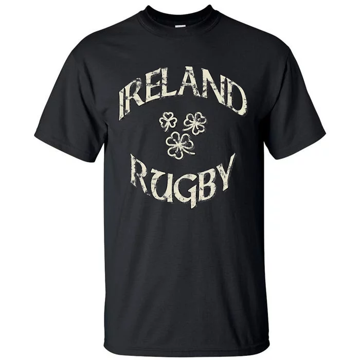 Ireland Rugby Jersey Vintage Irish Rugby Shamrock Tall T-Shirt