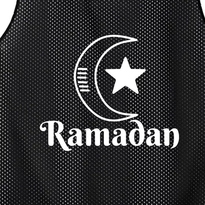 Islamic Ramadan Kareem Moon Muslims Gift Mesh Reversible Basketball Jersey Tank