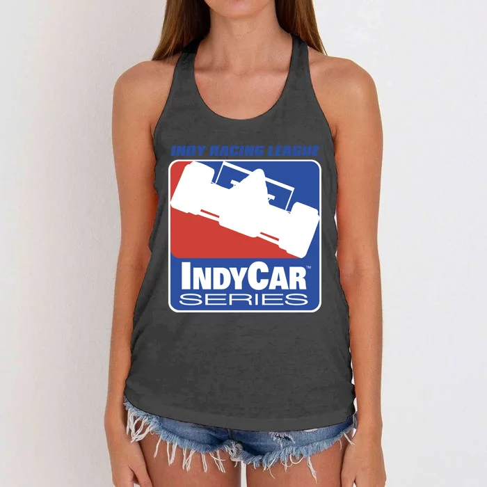 Indy Racing League Graphic Women's Knotted Racerback Tank