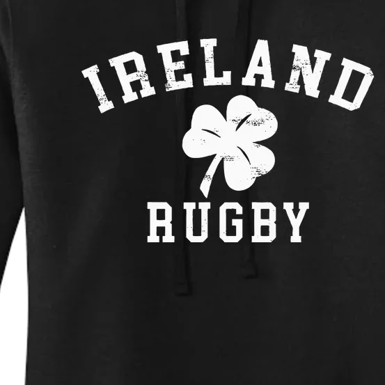 IRELAND RUGBY Lucky Clover Rugby Women's Pullover Hoodie