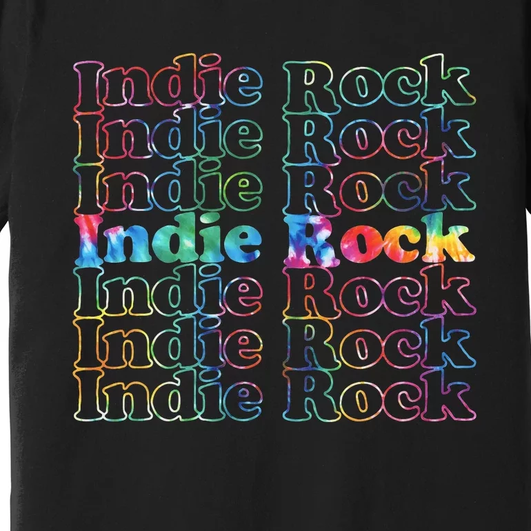 Indie Rock Music Tie Dye Premium T-Shirt