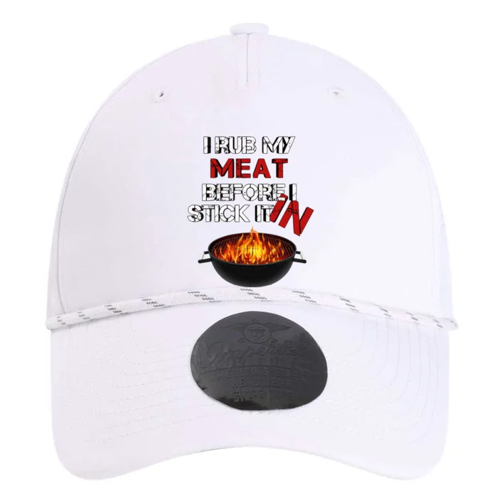 I Rub My Meat Before I Stick It In Design Summer BBQ Performance The Dyno Cap