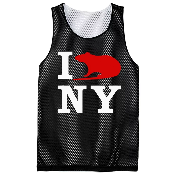 I Rat NY I Love Rats New York Mesh Reversible Basketball Jersey Tank