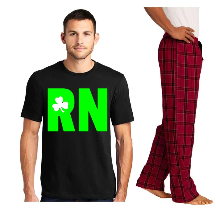 Irish Registered Nurse Saint Patricks Day Nurses Gift Pajama Set