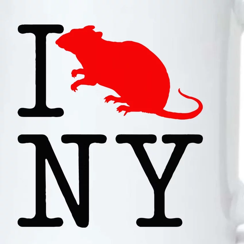 I Rat NY I Love Rats New York Funny Rats Lover Black Color Changing Mug