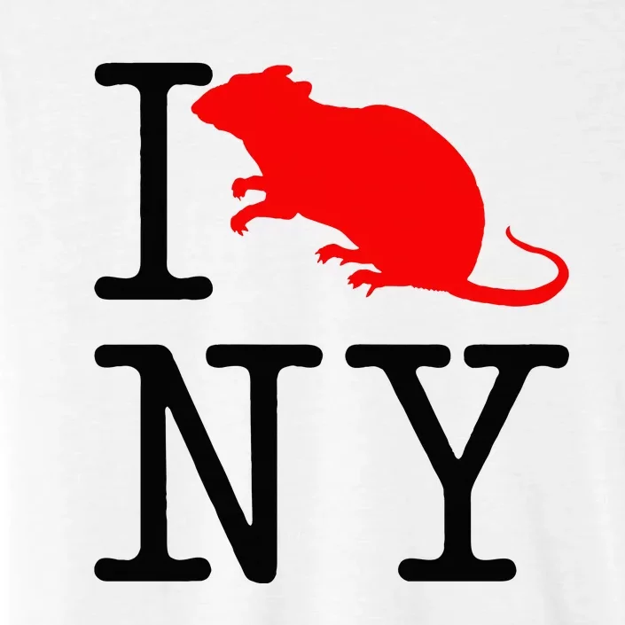 I Rat NY I Love Rats New York Funny Rats Lover ChromaSoft Performance T-Shirt