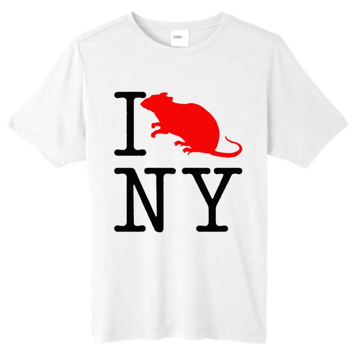 I Rat NY I Love Rats New York Funny Rats Lover ChromaSoft Performance T-Shirt