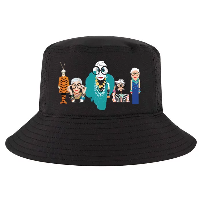 In Remembrance Of Iris Apfel Cool Comfort Performance Bucket Hat