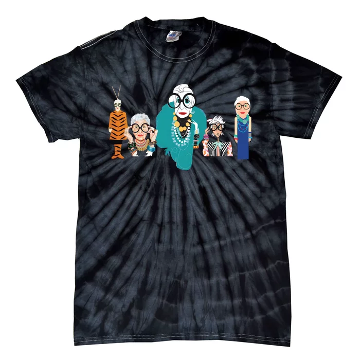 In Remembrance Of Iris Apfel Tie-Dye T-Shirt