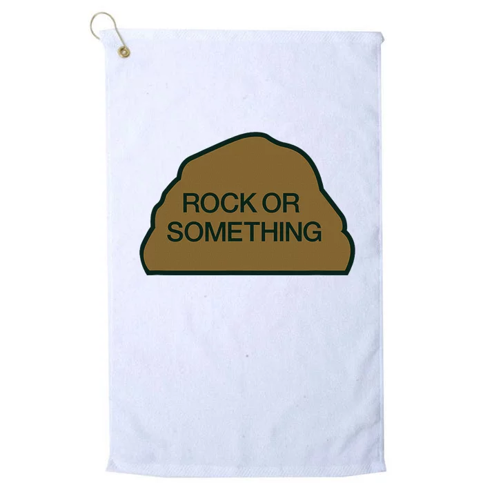 Inkfidel Rock Or Something Platinum Collection Golf Towel