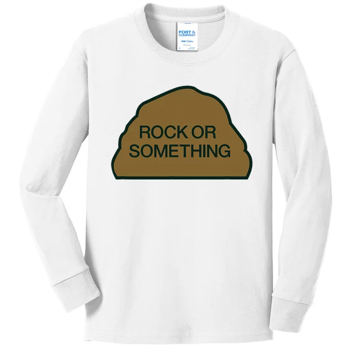 Inkfidel Rock Or Something Kids Long Sleeve Shirt