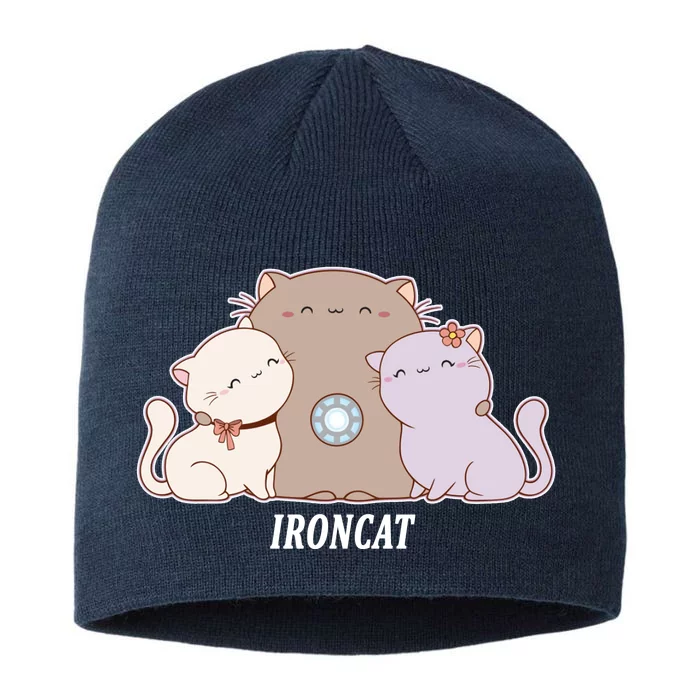 Iron Cat Family 8 1/2in Sustainable Knit Beanie