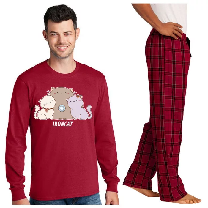 Iron Cat Family Long Sleeve Pajama Set