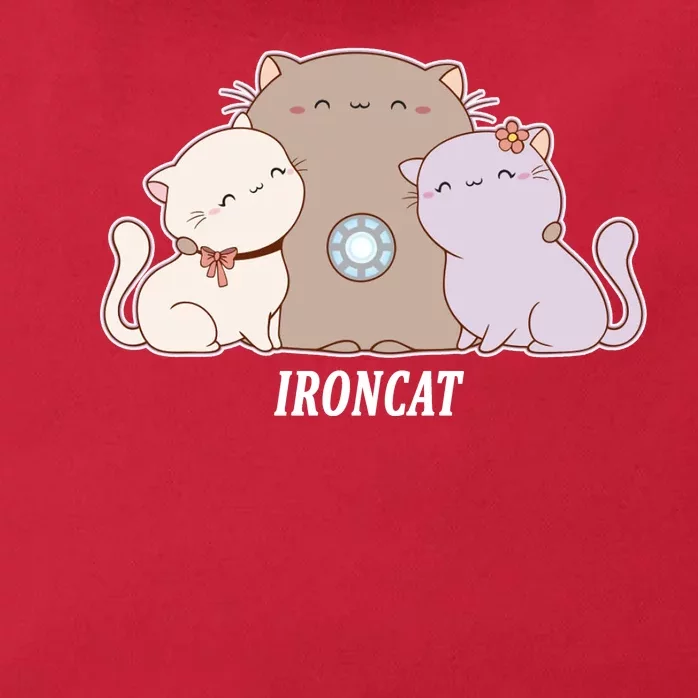 Iron Cat Family Zip Tote Bag