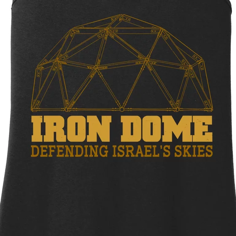 Iron Dome Defending Israel's Skies Ladies Essential Tank