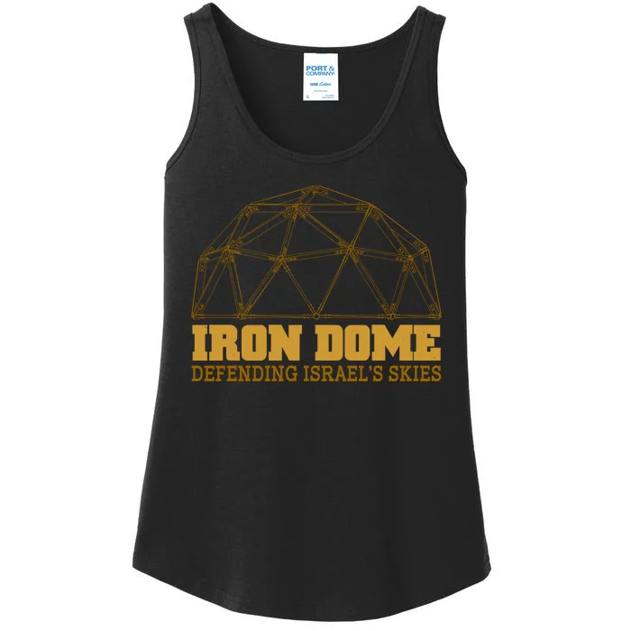 Iron Dome Defending Israel's Skies Ladies Essential Tank