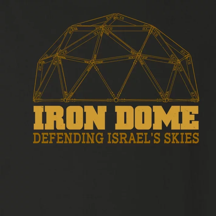 Iron Dome Defending Israel's Skies Toddler Long Sleeve Shirt