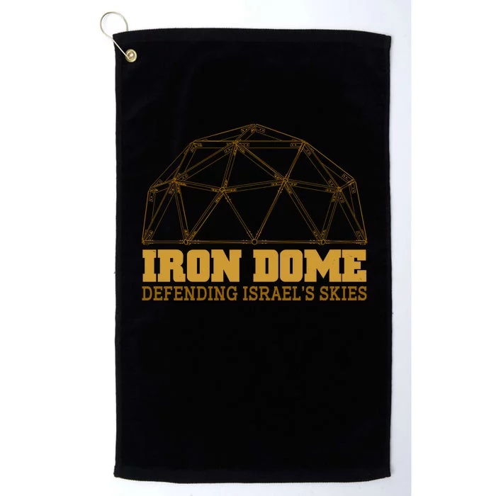 Iron Dome Defending Israel's Skies Platinum Collection Golf Towel