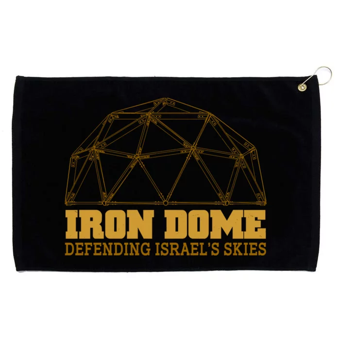 Iron Dome Defending Israel's Skies Grommeted Golf Towel