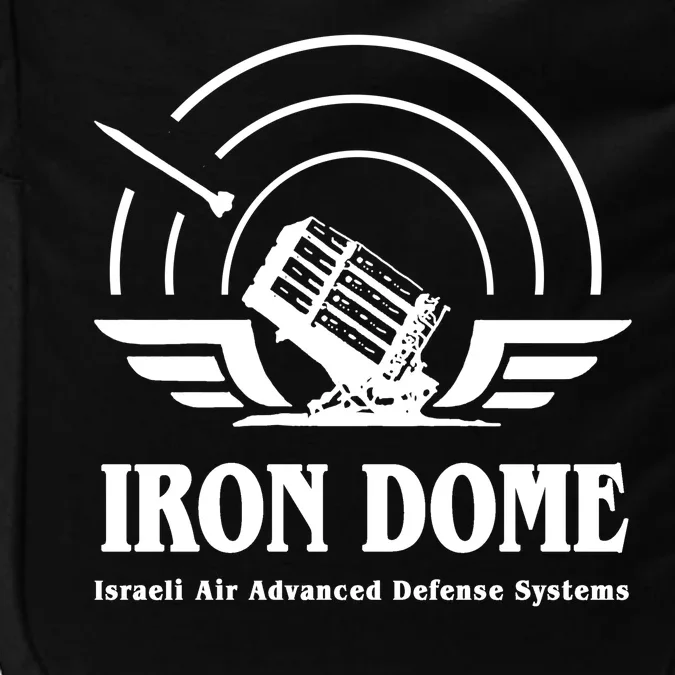 Iron Dome Israeli Air Advance Defense System Impact Tech Backpack