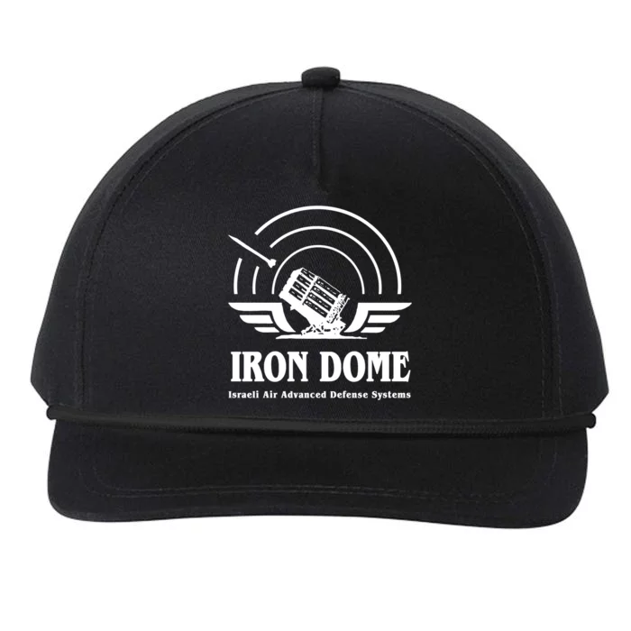 Iron Dome Israeli Air Advance Defense System Snapback Five-Panel Rope Hat