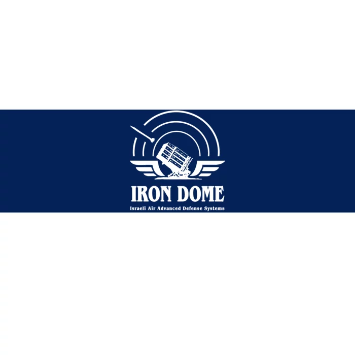 Iron Dome Israeli Air Advance Defense System Bumper Sticker