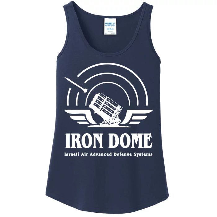 Iron Dome Israeli Air Advance Defense System Ladies Essential Tank