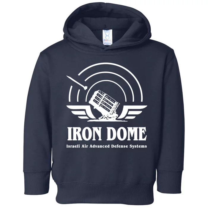 Iron Dome Israeli Air Advance Defense System Toddler Hoodie