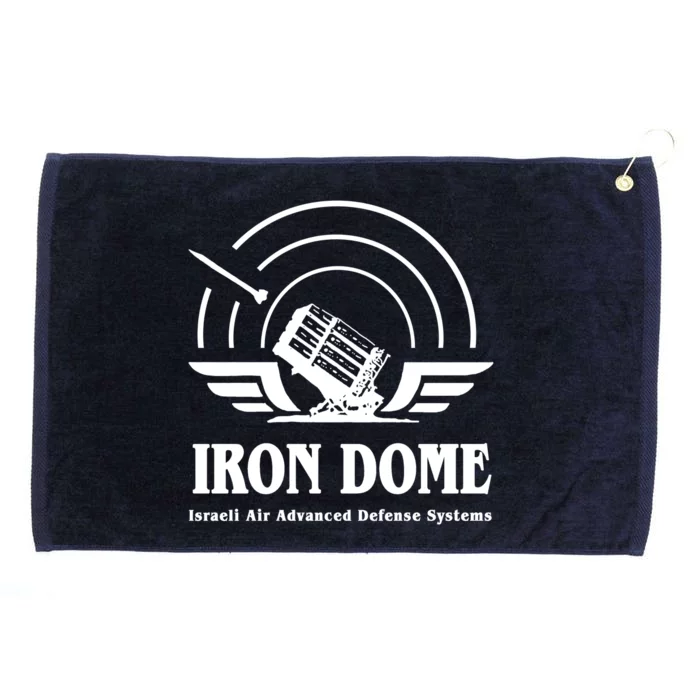 Iron Dome Israeli Air Advance Defense System Grommeted Golf Towel