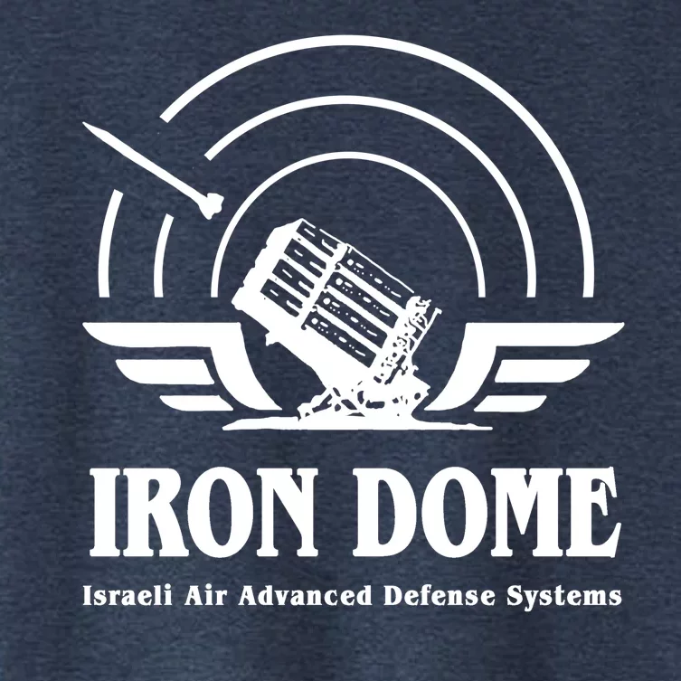 Iron Dome Israeli Air Advance Defense System Women's Crop Top Tee