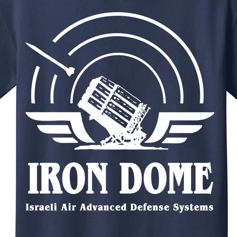 Iron Dome Israeli Air Advance Defense System Kids T-Shirt