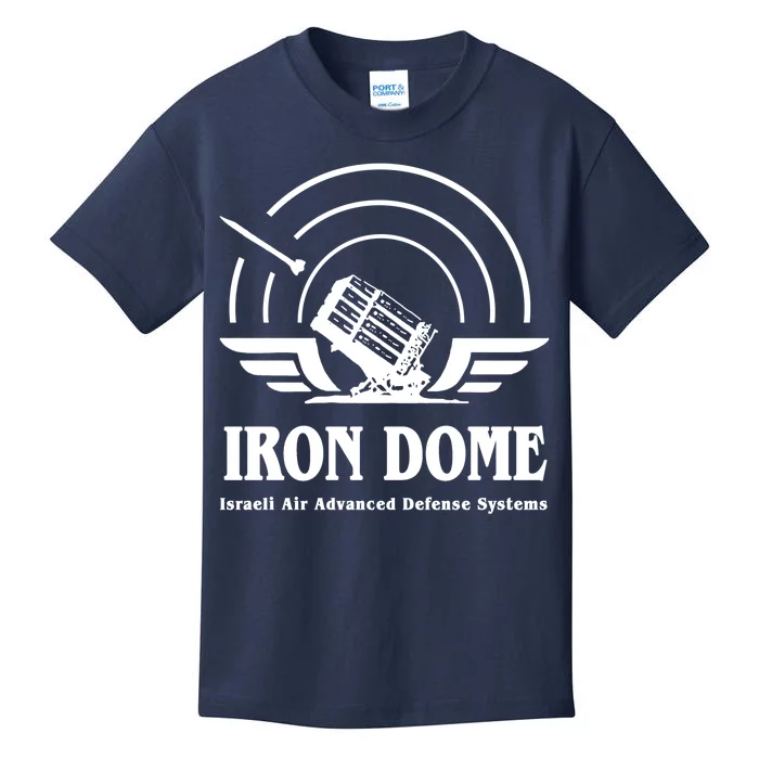 Iron Dome Israeli Air Advance Defense System Kids T-Shirt