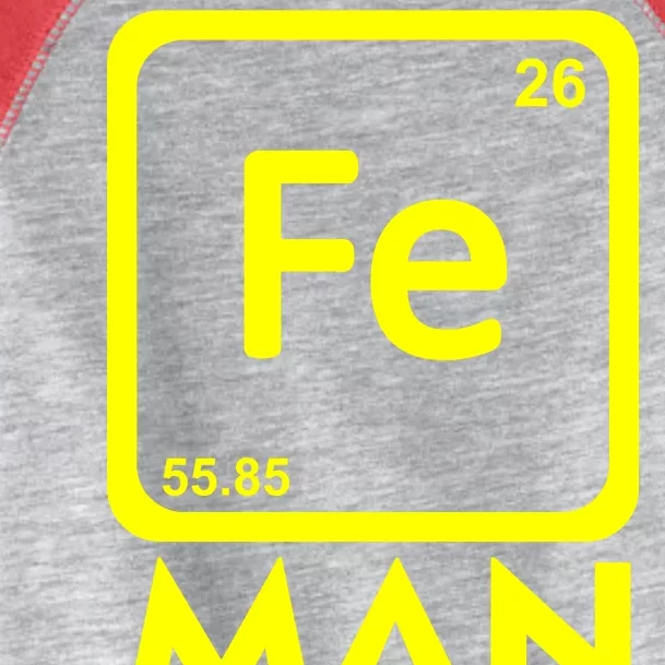 Iron Science Funny Chemistry Fe Periodic Table Toddler Fine Jersey T-Shirt