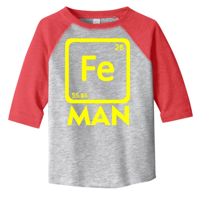 Iron Science Funny Chemistry Fe Periodic Table Toddler Fine Jersey T-Shirt