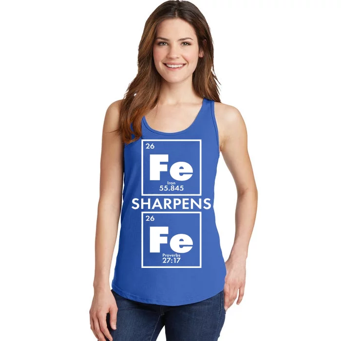 IRON Sharpens IRON Proverbs 27:17 Ladies Essential Tank