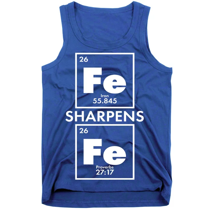 IRON Sharpens IRON Proverbs 27:17 Tank Top