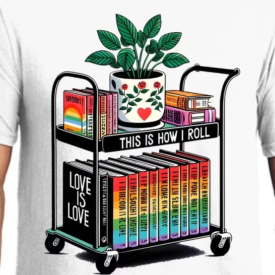 I Roll Pride Lgbtqia Library Pajama Set