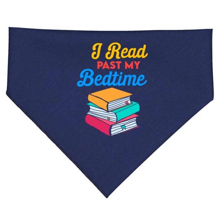 I Read Past My Bedtime USA-Made Doggie Bandana