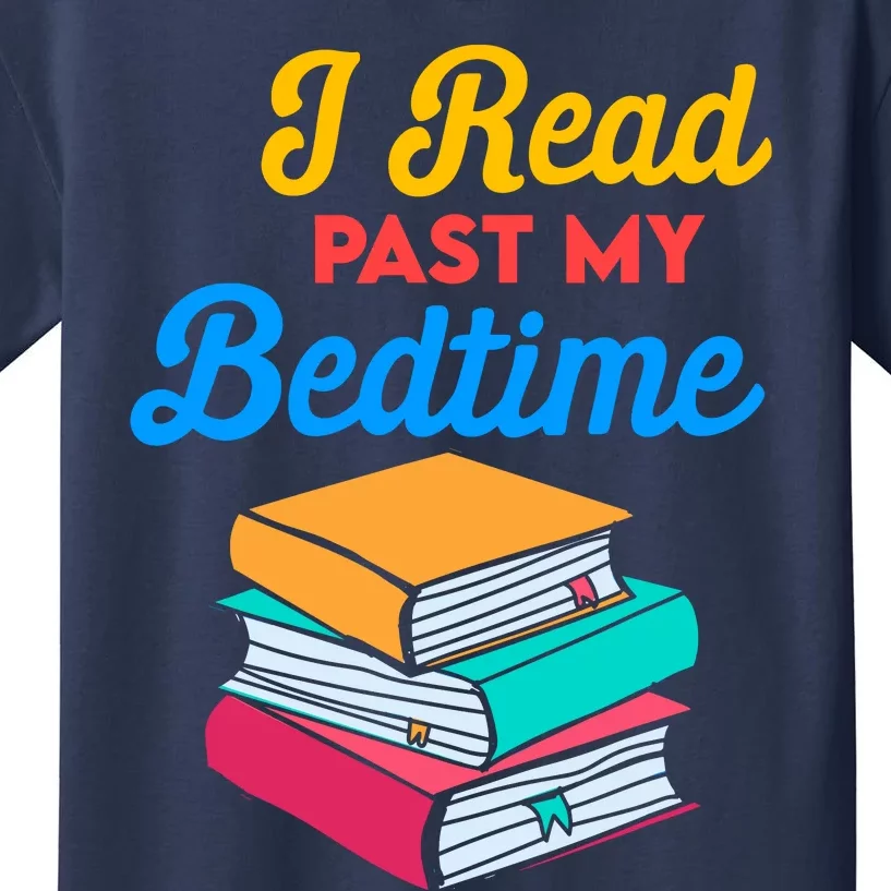 I Read Past My Bedtime Kids T-Shirt