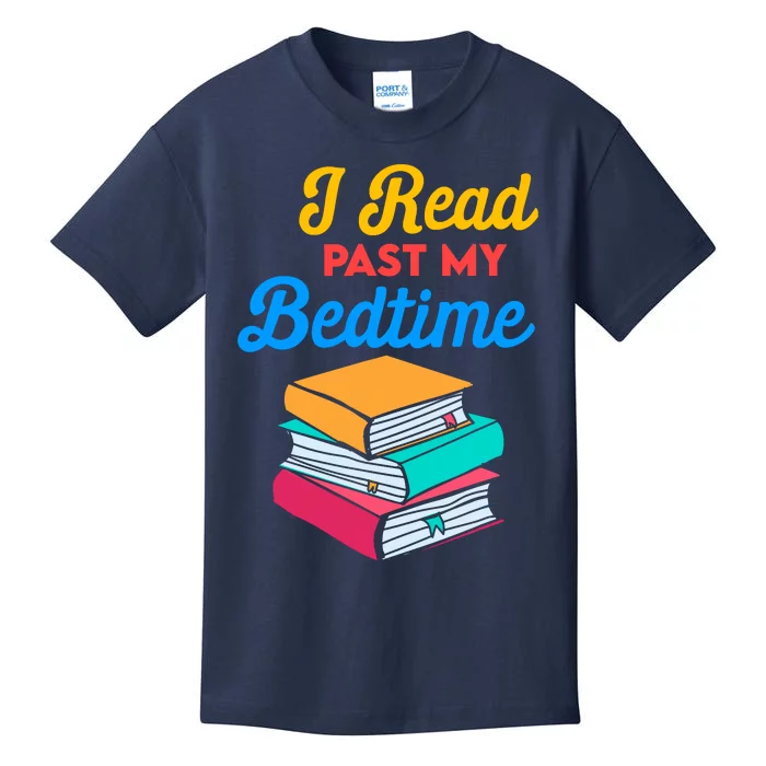 I Read Past My Bedtime Kids T-Shirt