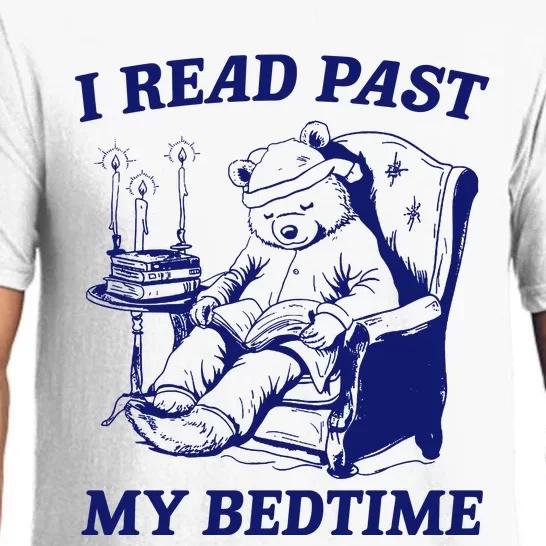 I Read Past My Bedtime Retro Pajama Set