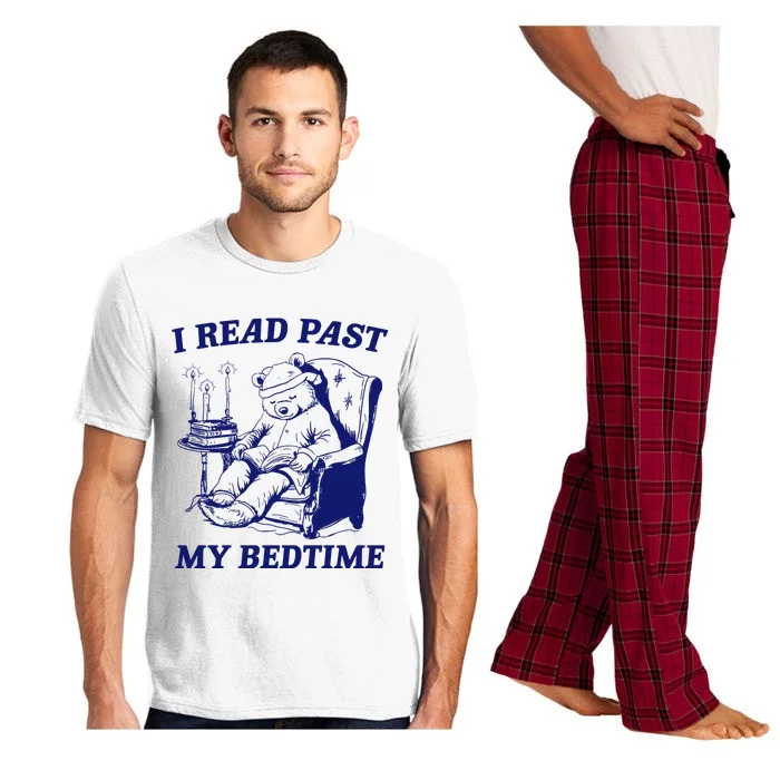 I Read Past My Bedtime Retro Pajama Set