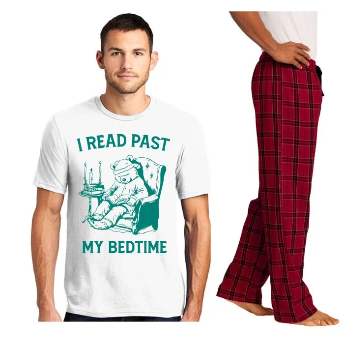 I Read Past My Bedtime Retro Pajama Set