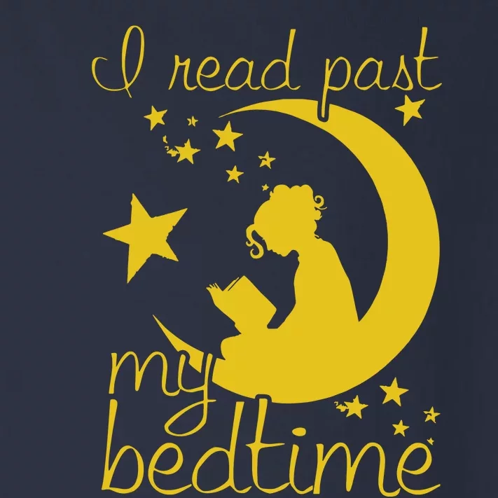 I Read Past My Bedtime Lover Funny Reading Gift Toddler Long Sleeve Shirt