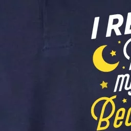 I Read Past My Bedtime Book Lover Funny Reading Softstyle Adult Sport Polo