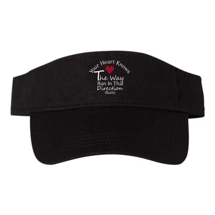 Inspiring Rumi Quote Rumi Poetry Valucap Bio-Washed Visor