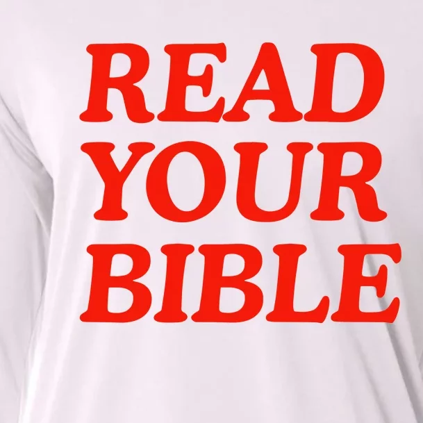 Isaiah Robin Read Your Bible Cooling Performance Long Sleeve Crew