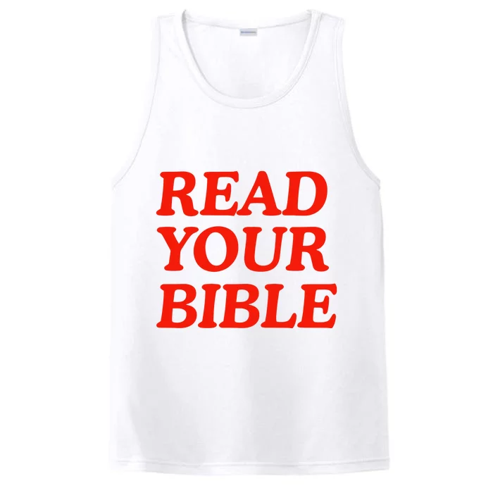 Isaiah Robin Read Your Bible Performance Tank