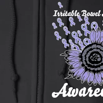 Irritable Bowel Syndrome Awareness IBS Full Zip Hoodie